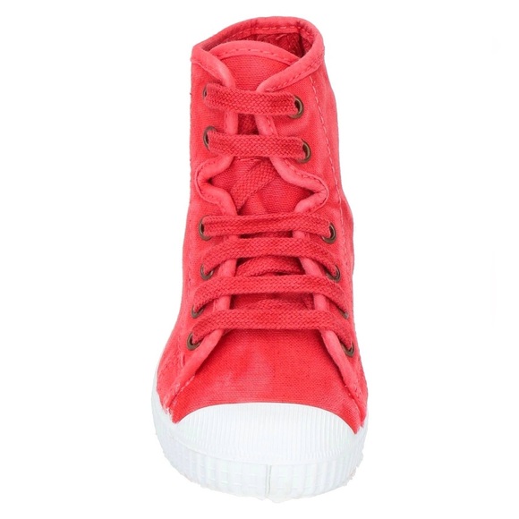 I am:) What (: I am canvas red sneakers - Picture 4 of 4